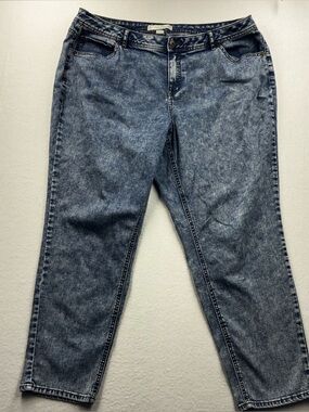3For$20 Cato Women's Blue Acid Wash Jeans size:20W